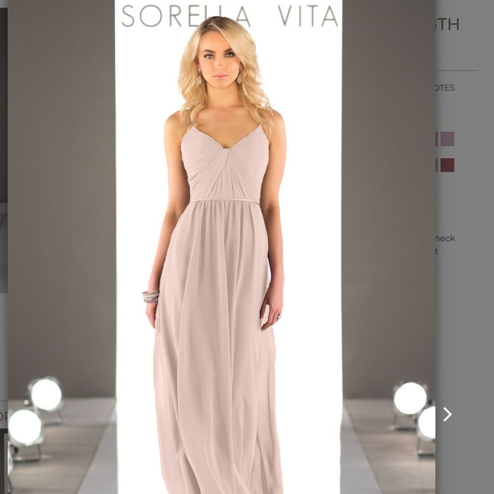 Sorella Vita Bridesmaids Dress - Cappuccino